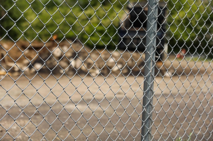 Chain link fence supplier UAE installing durable fencing for industrial and sports environments